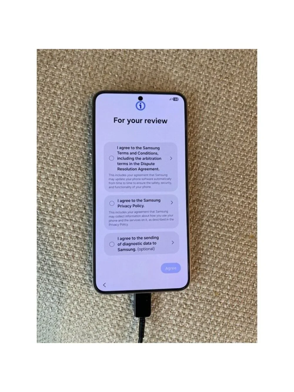 Samsung Galaxy S25 Model SM-S931U- Like New Phone